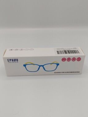 New Kids Blue Light Blocking Glasses Black for Computer/Technology One Pair